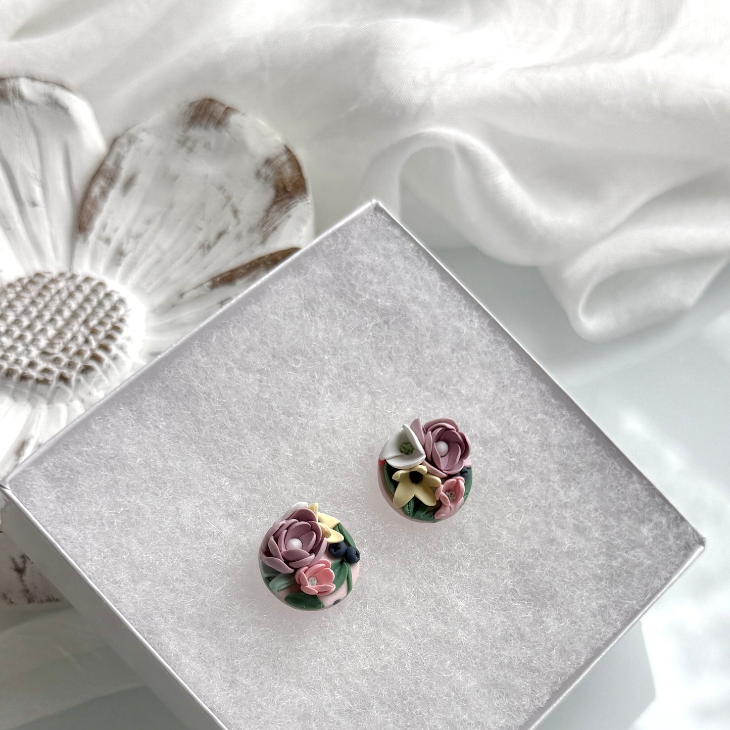 Spring -Watermelon & Blueberries studs