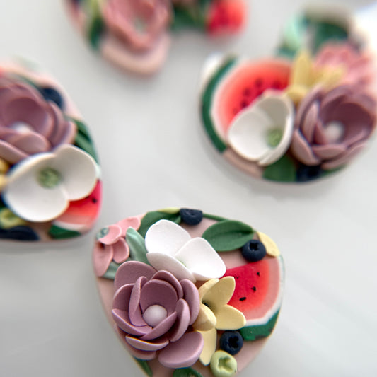 Watermelon & Blueberries studs