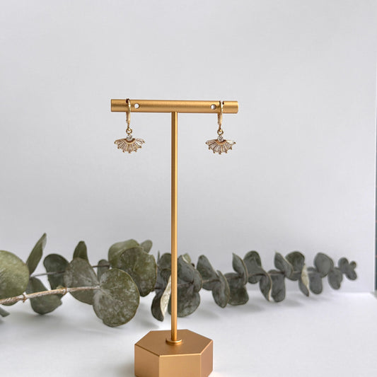 Metal - basics small leverback hoops