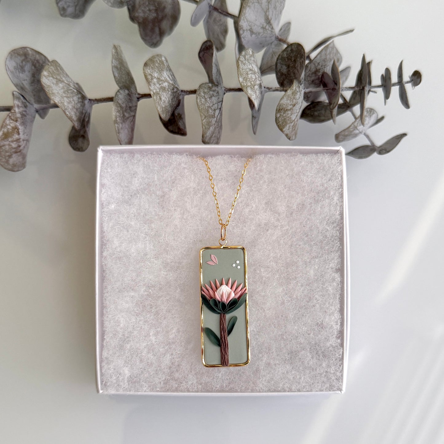 Protea Pendants(no chain)