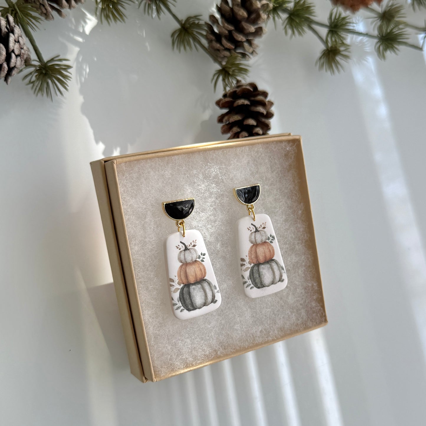 Fall - Stacked Pumpkin print