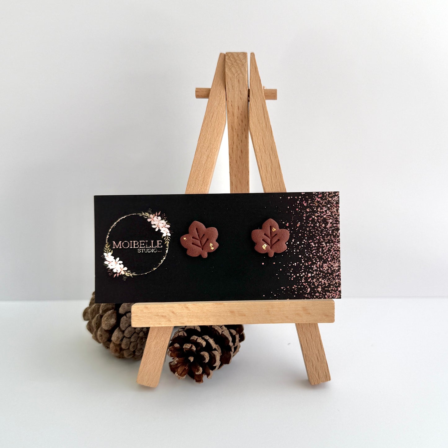 Fall - Leaf Studs