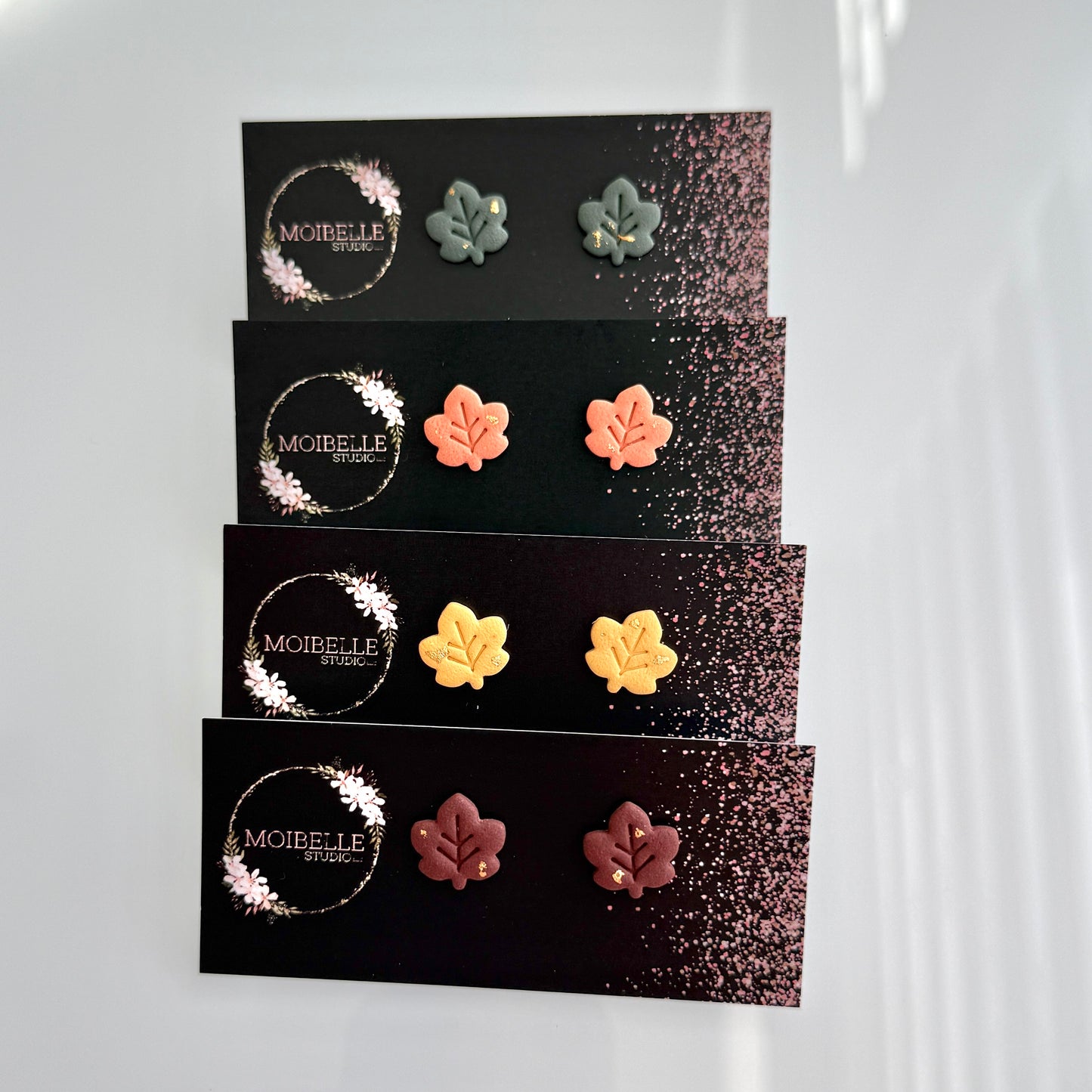 Fall - Leaf Studs