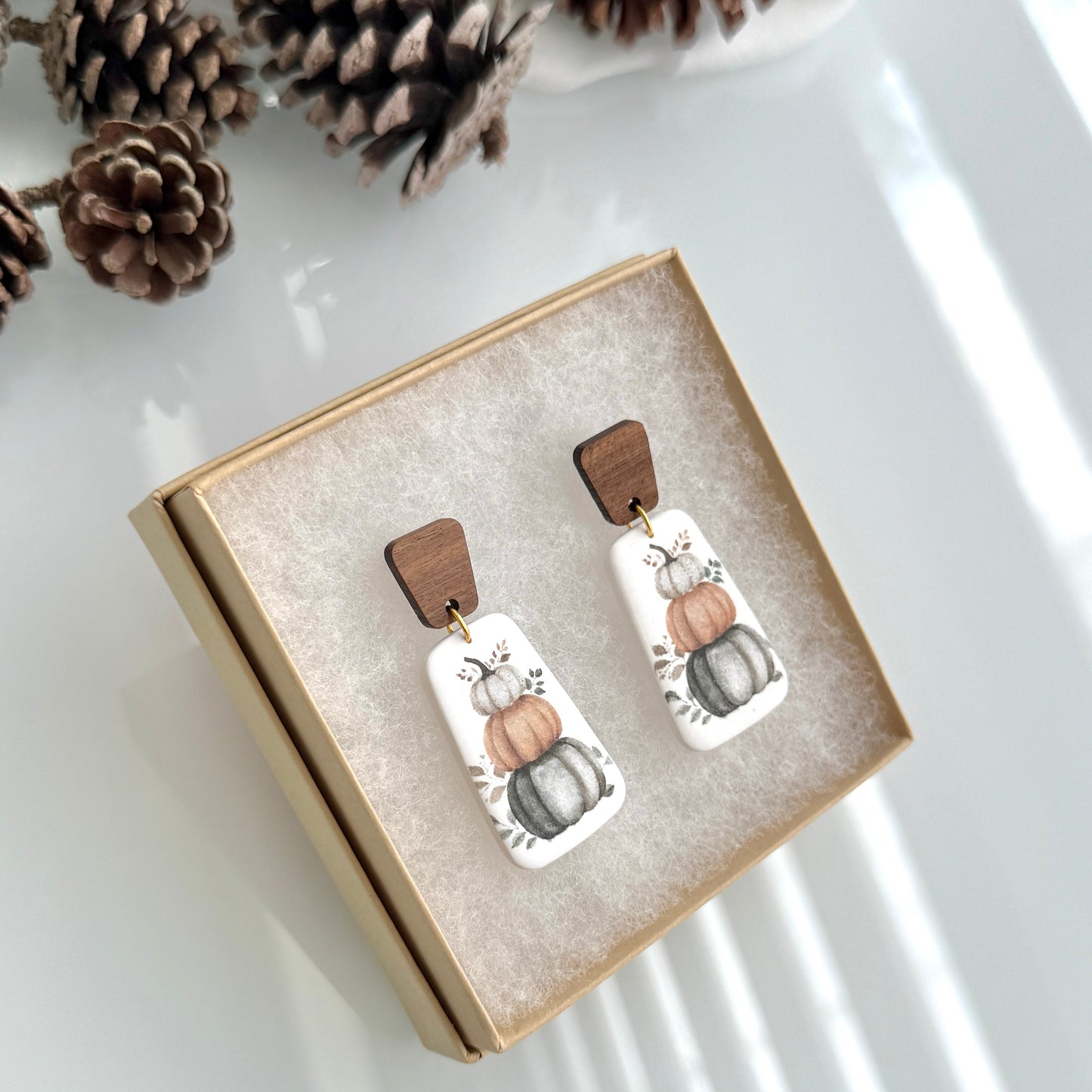 Fall - Stacked Pumpkin print