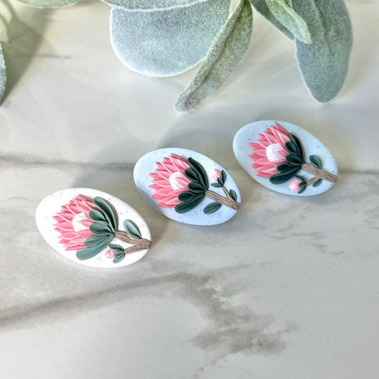Protea - brooch