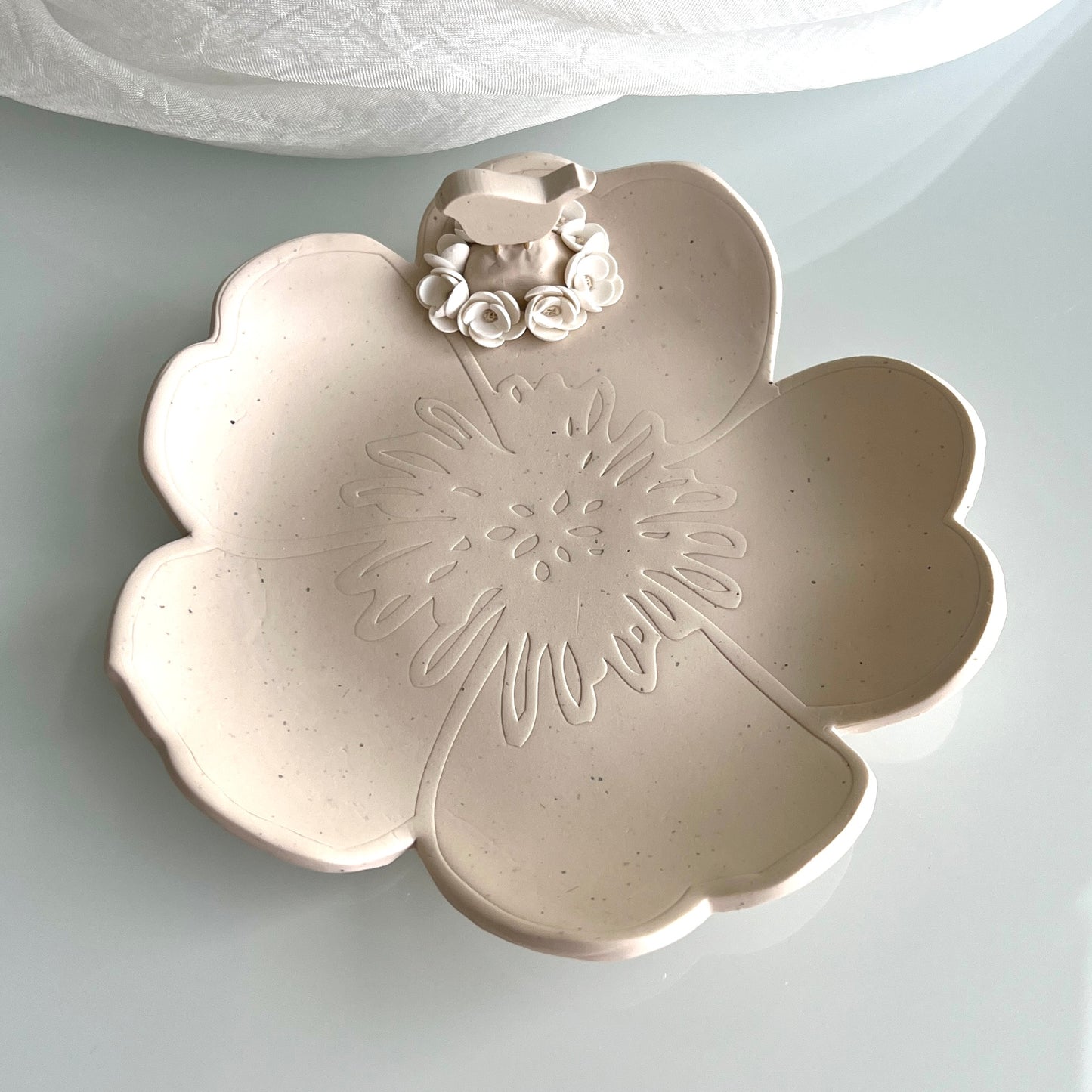 Trinket dish - flower