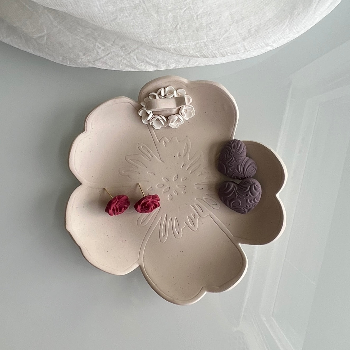 Trinket dish - flower