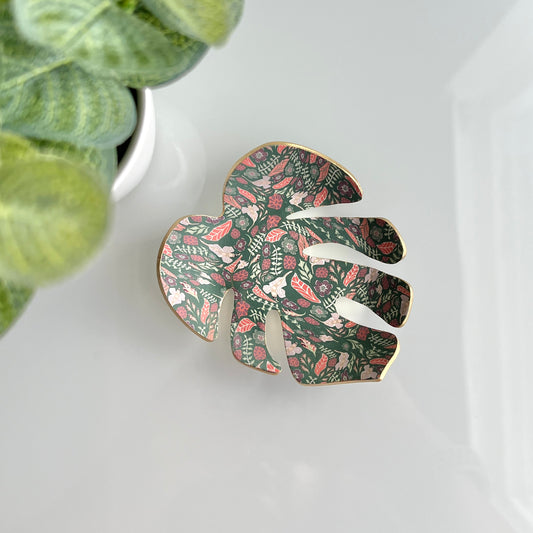 Trinket dish - Monstera leaf