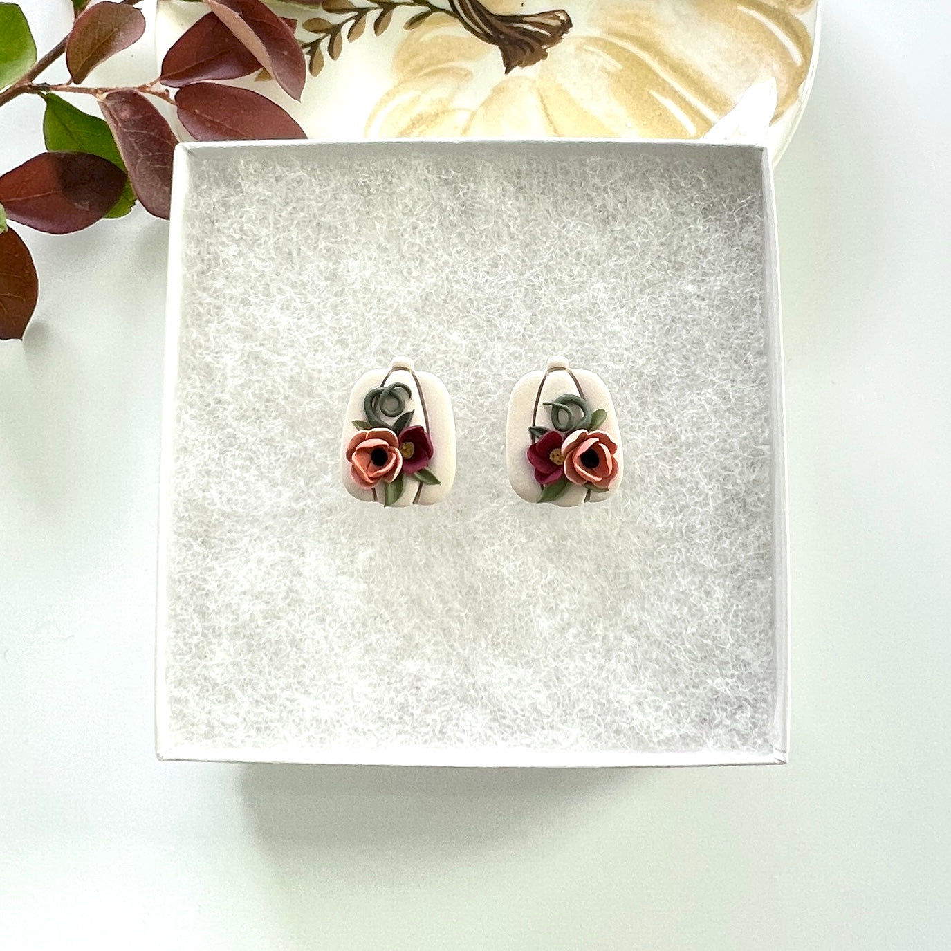 Flower pumpkin STUDS