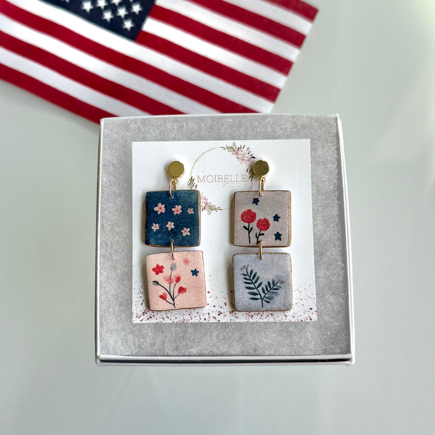 4th of July dangles