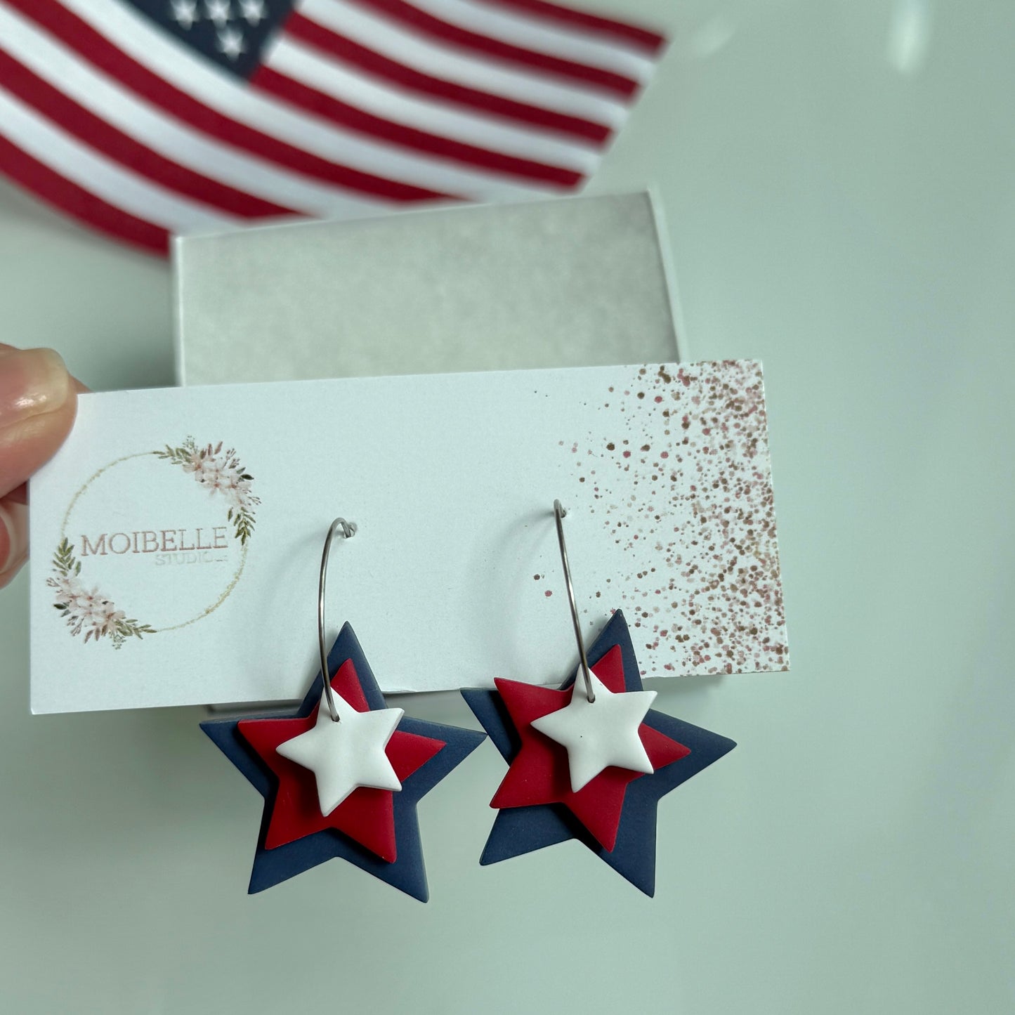 4th of July dangles