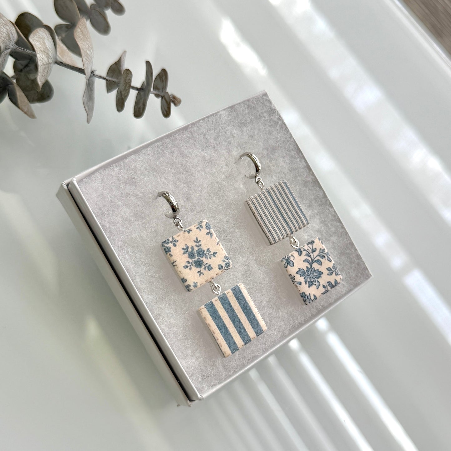 Quilt square - Cottage Blue
