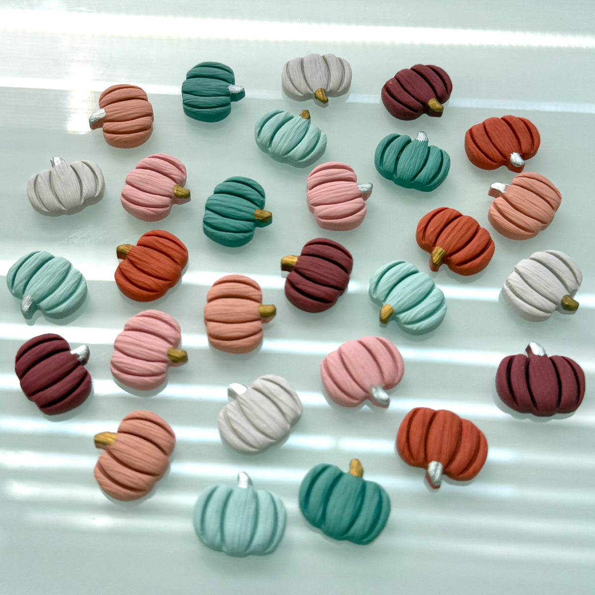 Pumpkin studs