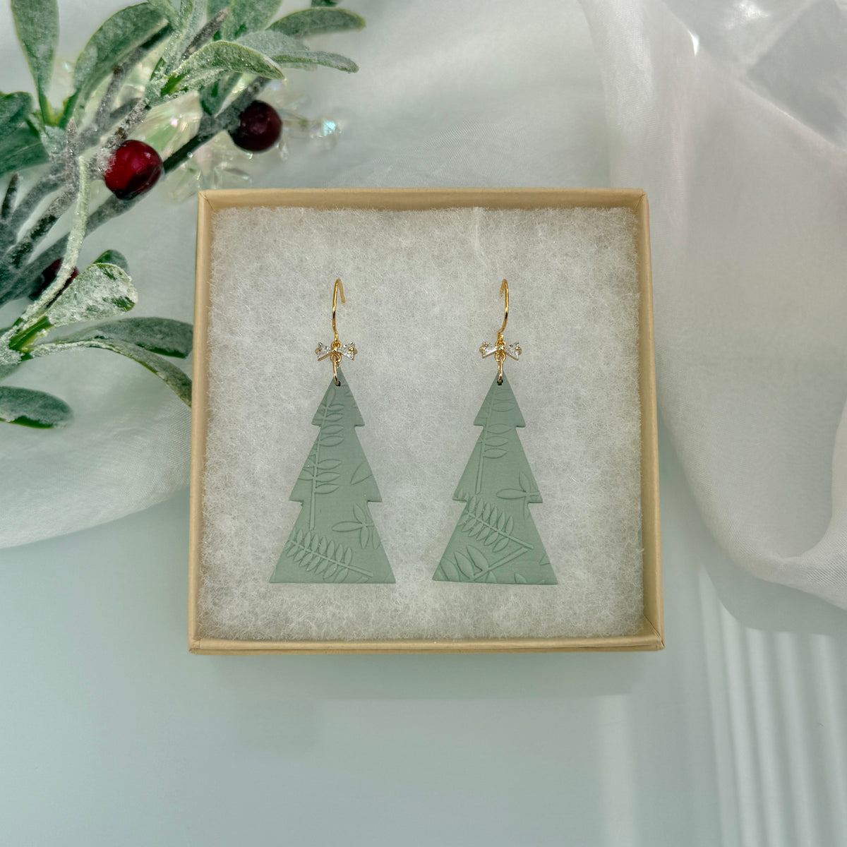 Textured Christmas tree
