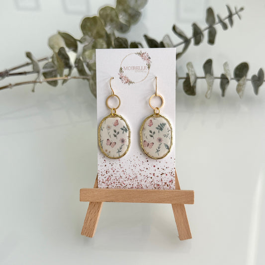 Garden print with resin