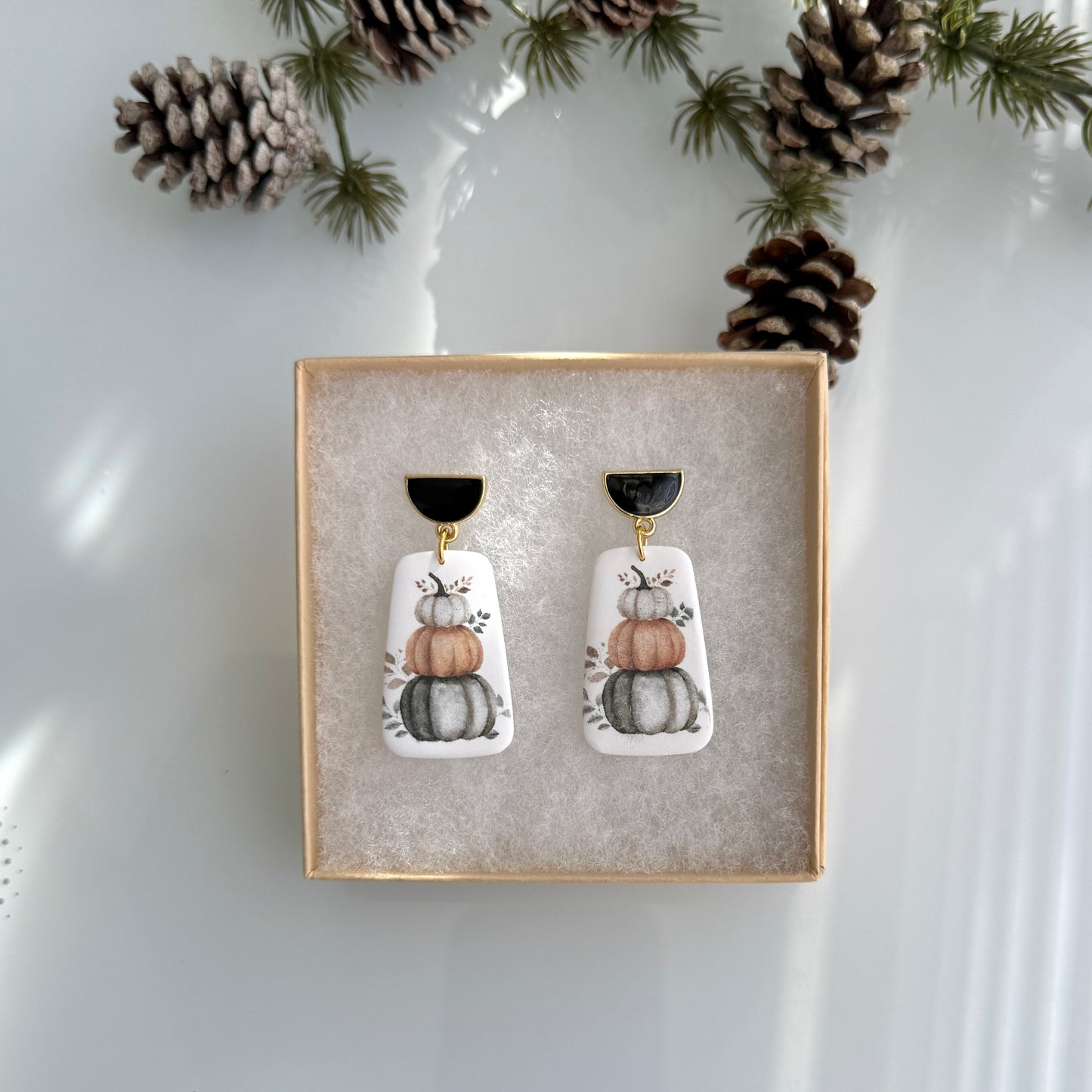 Fall - Stacked Pumpkin print