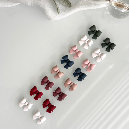 3D Bow clay studs