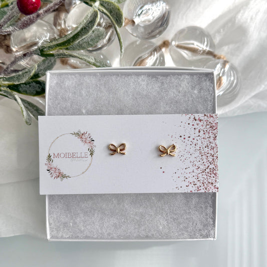Christmas - dainty metal studs