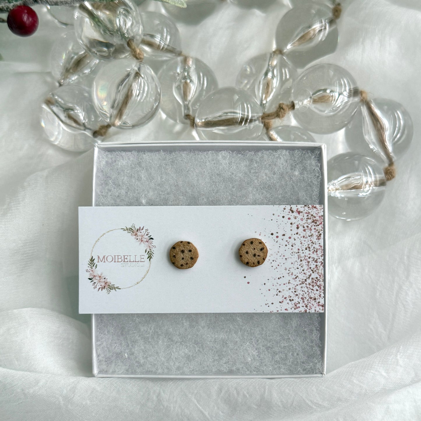 Christmas - clay studs