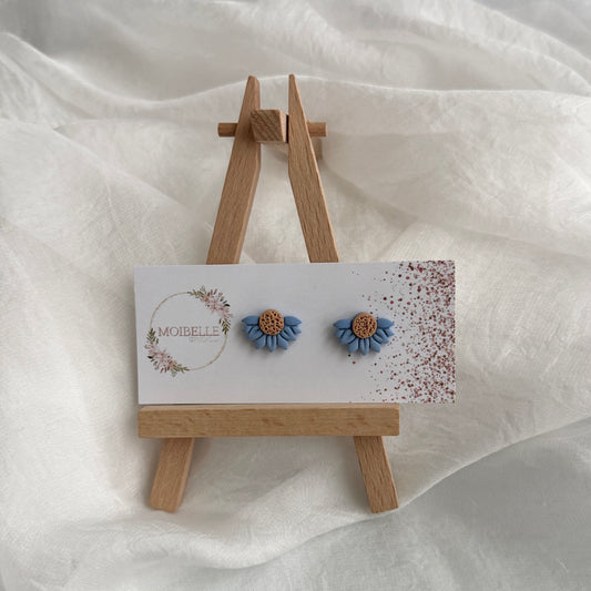 Half Sunflower studs